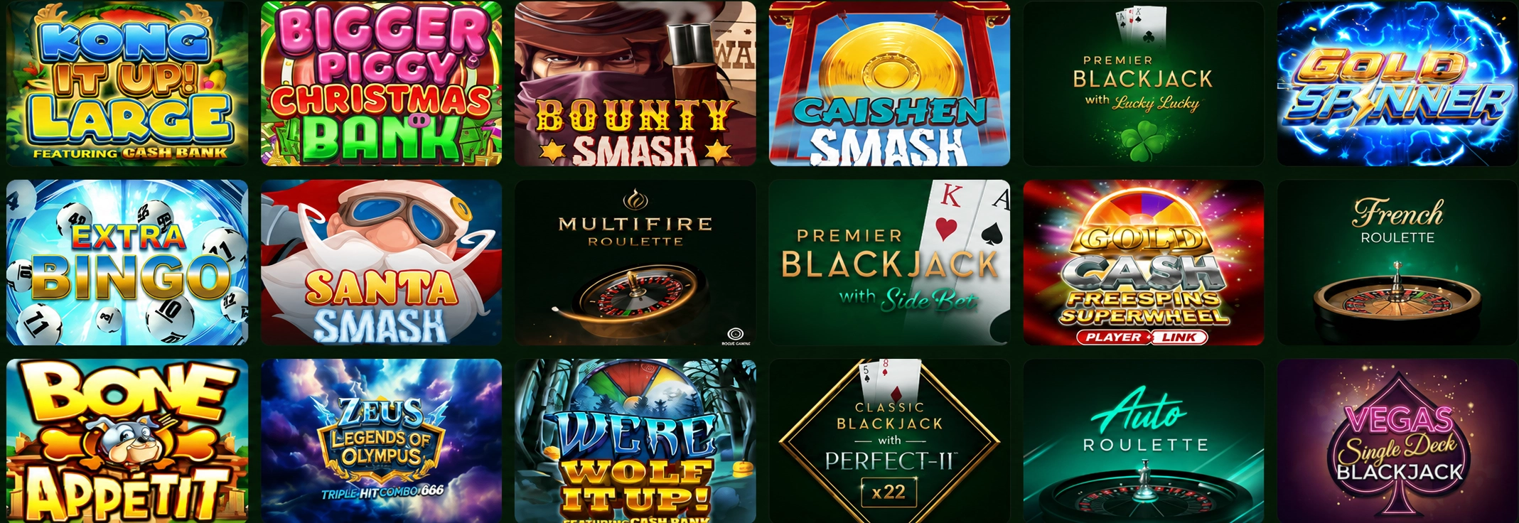 spinstag casino table games